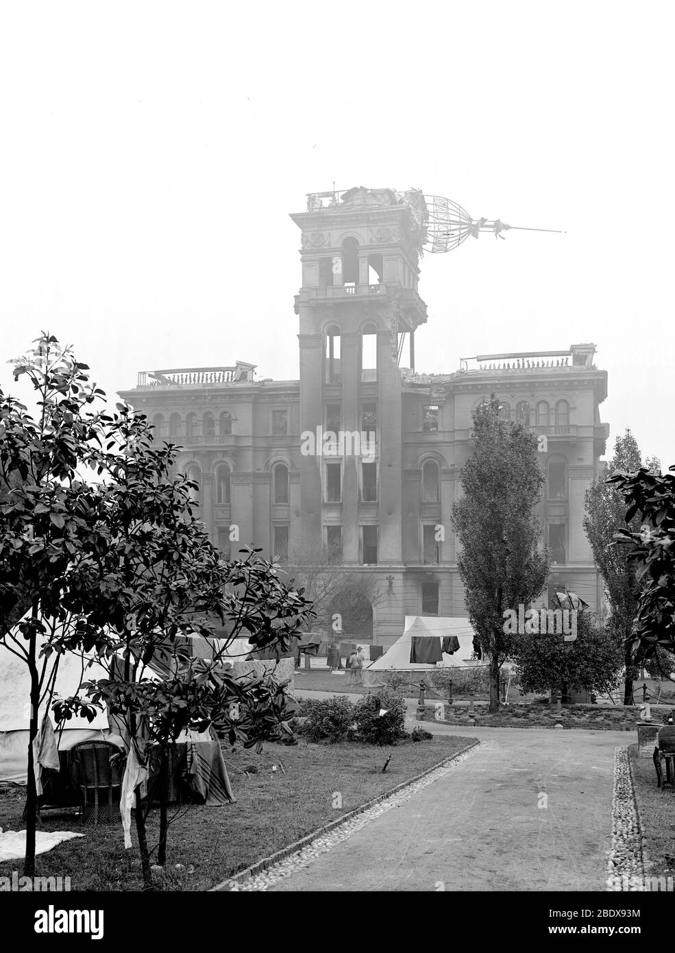 San Francisco Erdbeben 1906 Stockfoto