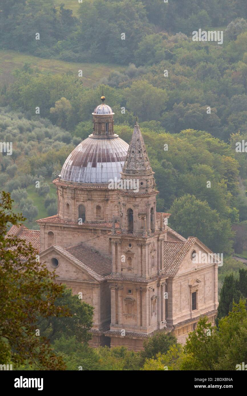 Kirche San Biagio, Montepulciano, Toskana, Italien Stockfoto