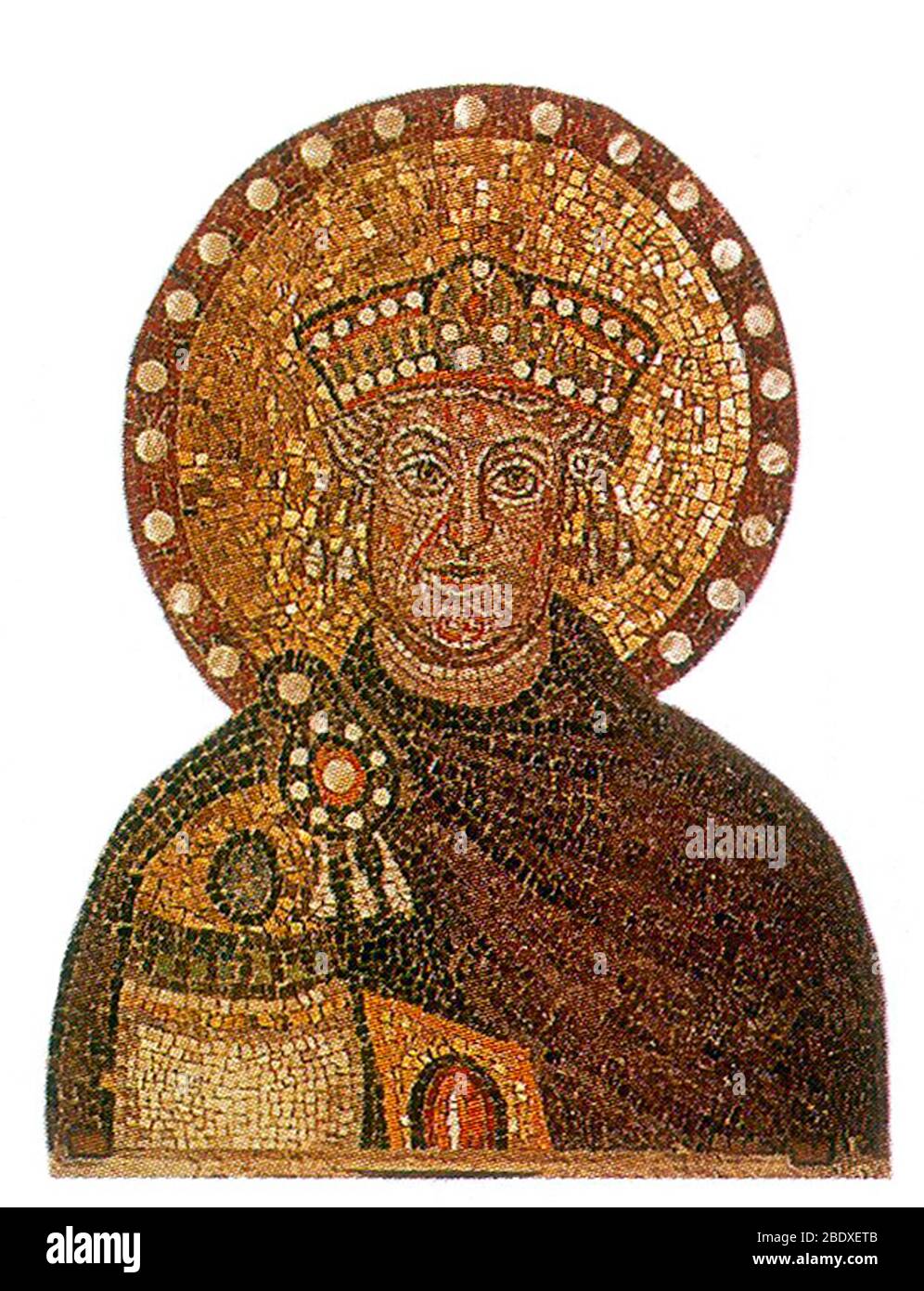 Justinian I., östlicher römischer Kaiser Stockfoto