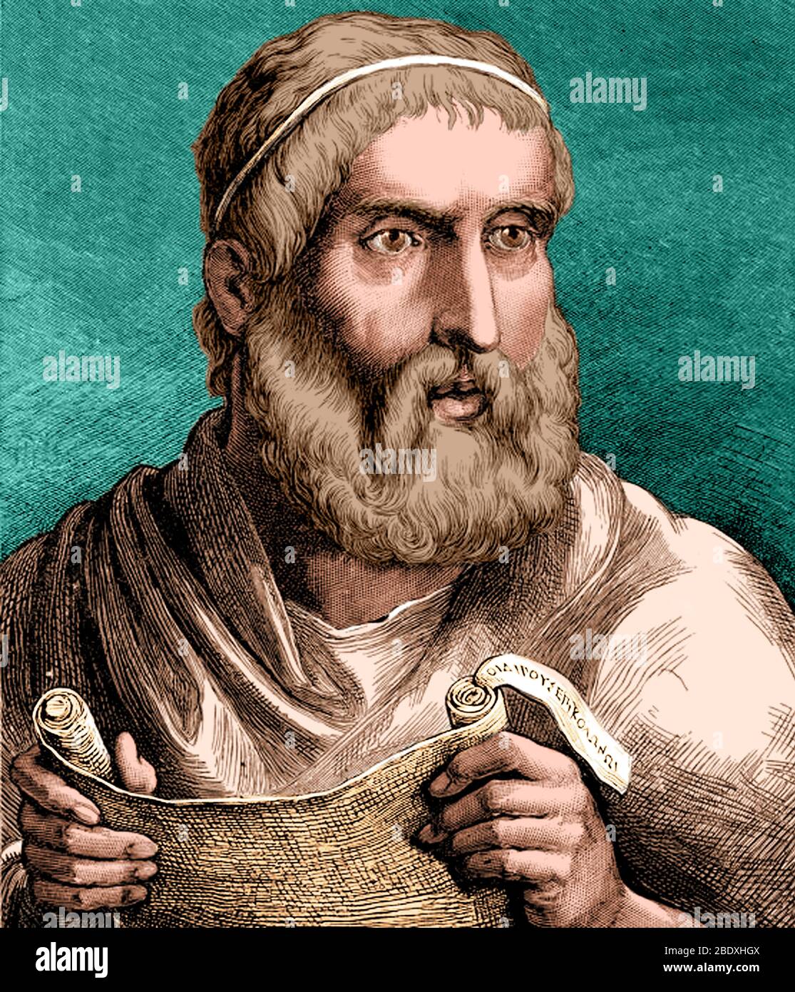 Sophokles, antiken griechischen Dramatiker Stockfoto