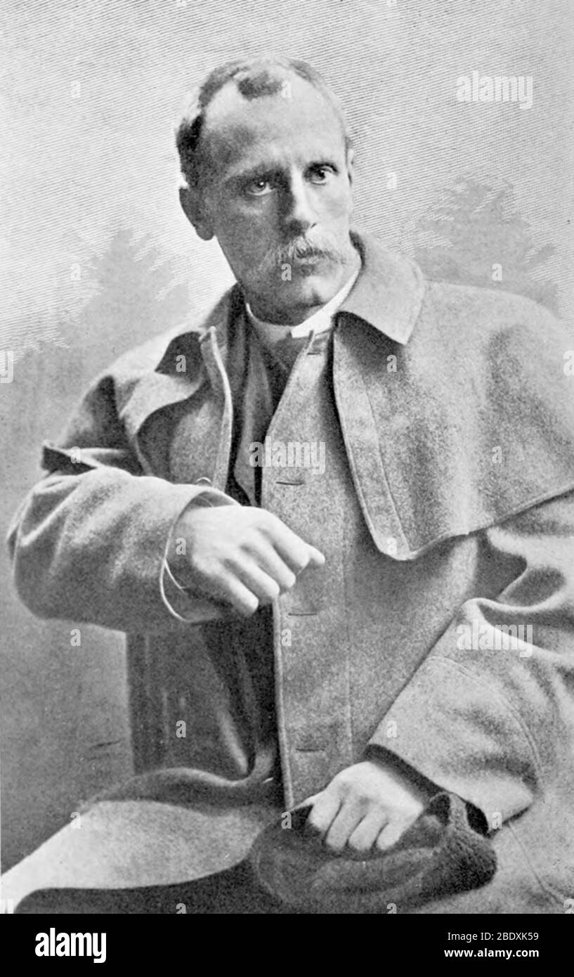 Fridtjof Nansen, norwegischer Explorer Stockfoto