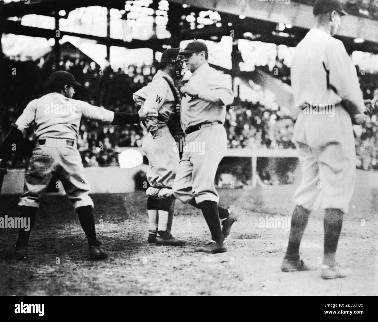 US-amerikanischer Baseball-Legende Babe Ruth Stockfoto