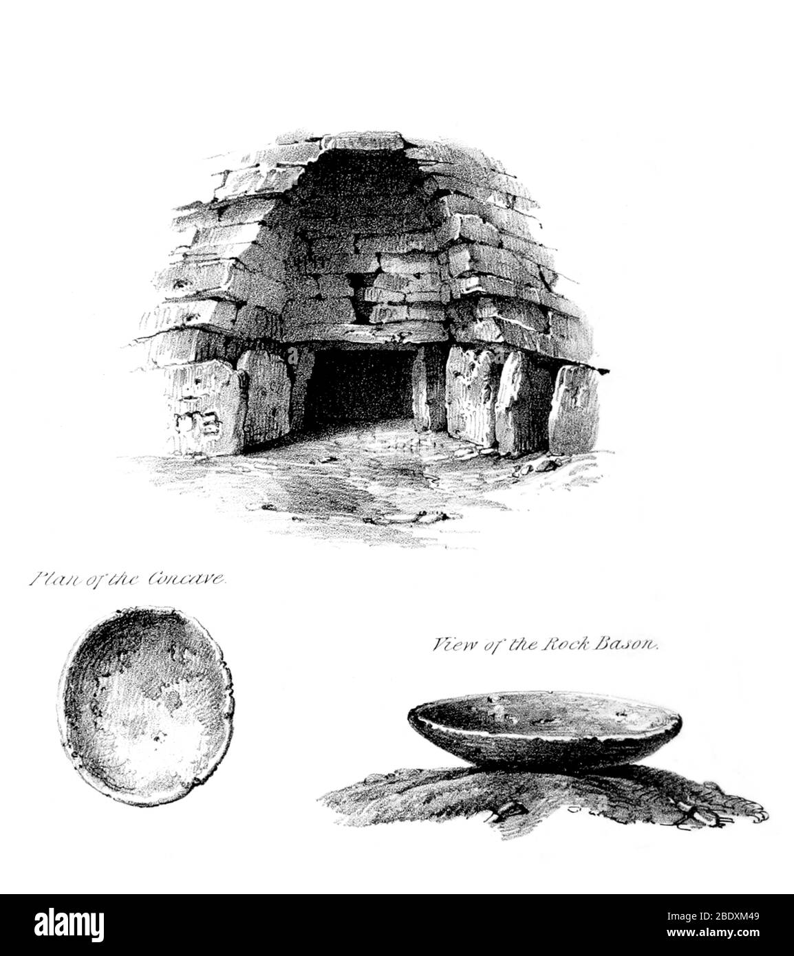 Newgrange, Steinzeitliche Passage Grab Stockfoto