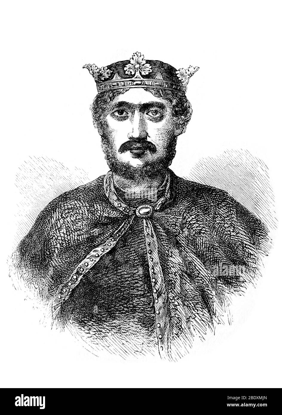 Richard I., König von England Stockfoto