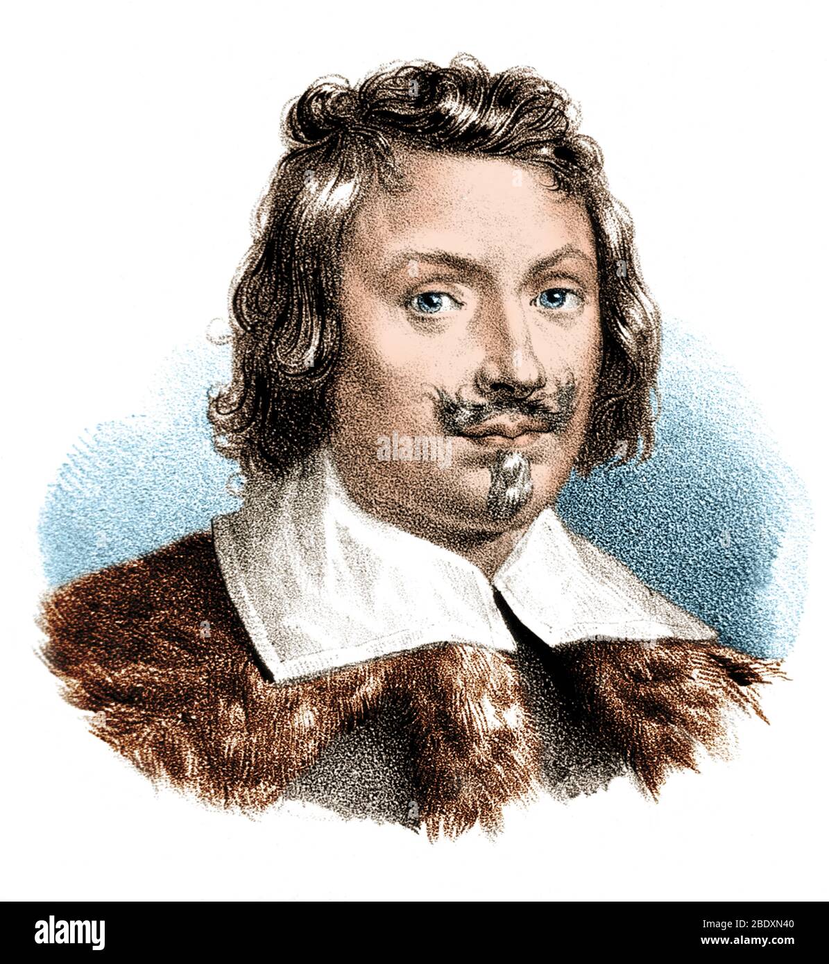 Evangelista Torricelli, italienischer Mathematiker Stockfoto