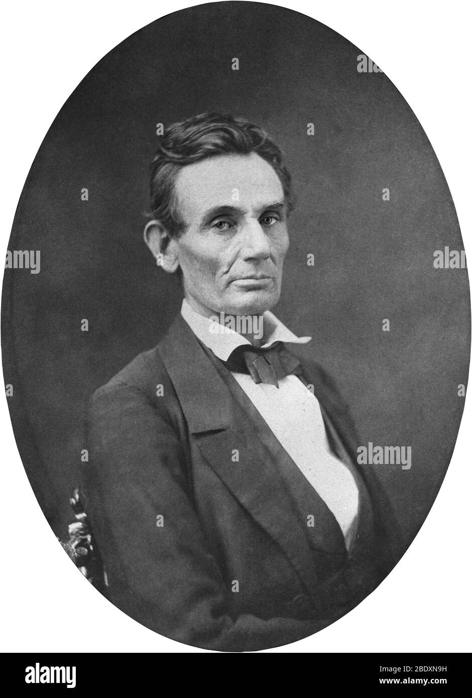Abraham Lincoln, 1859 Stockfoto