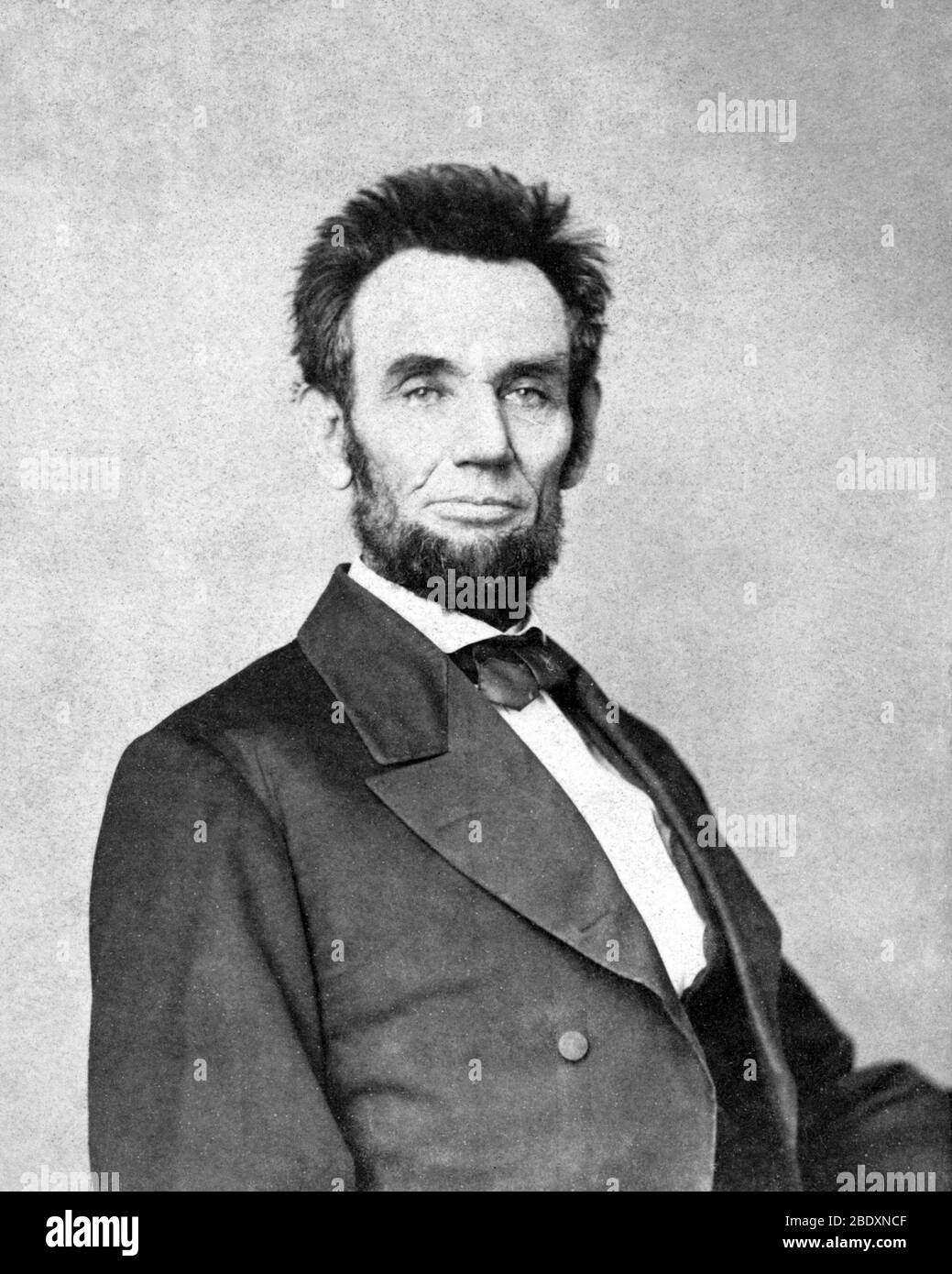 Abraham Lincoln, 1865 Stockfoto