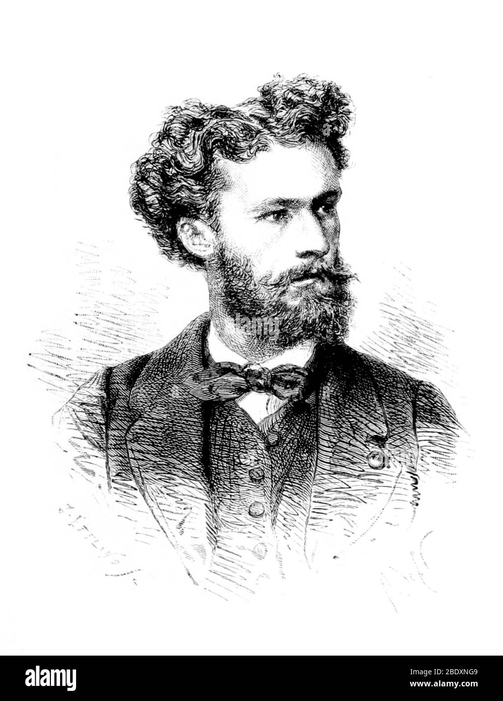Camille Flammarion, französischer Astronom Stockfoto
