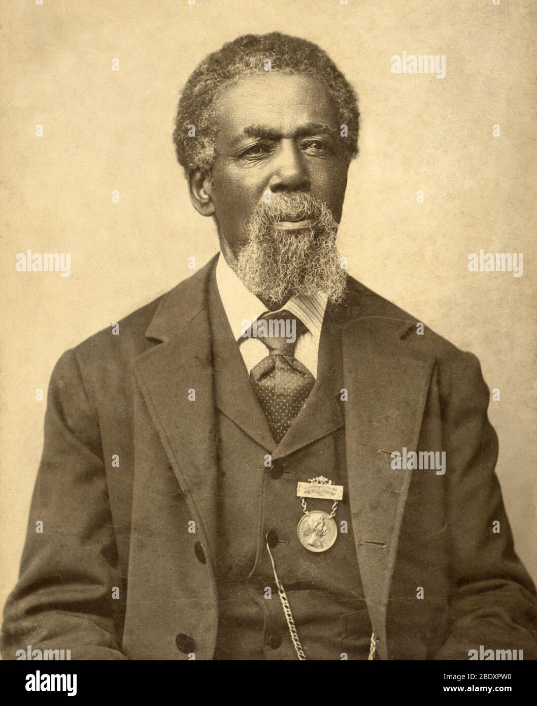 Thomas Peterson, Erster Afroamerikanischer Wähler Stockfoto