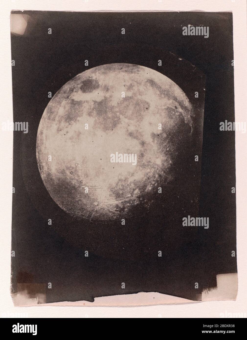 John Adams Whipple, Mondphase, 1857 Stockfoto