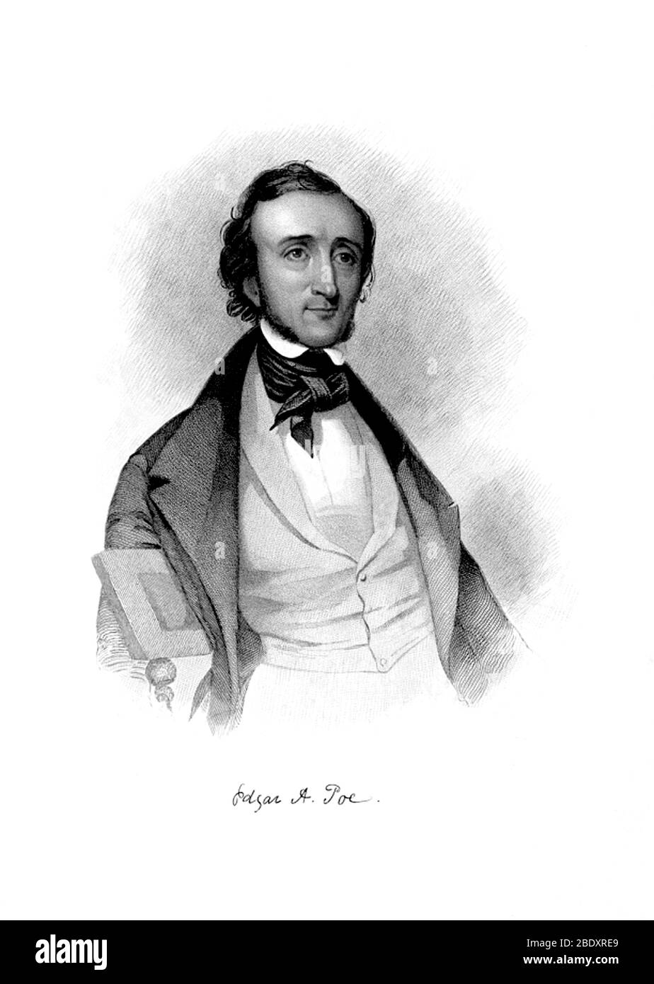 Poe, US-amerikanischer Schriftsteller Stockfoto