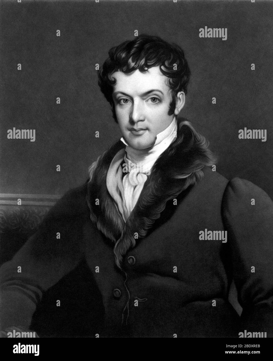 Washington Irving, Amerikanischer Autor Stockfoto