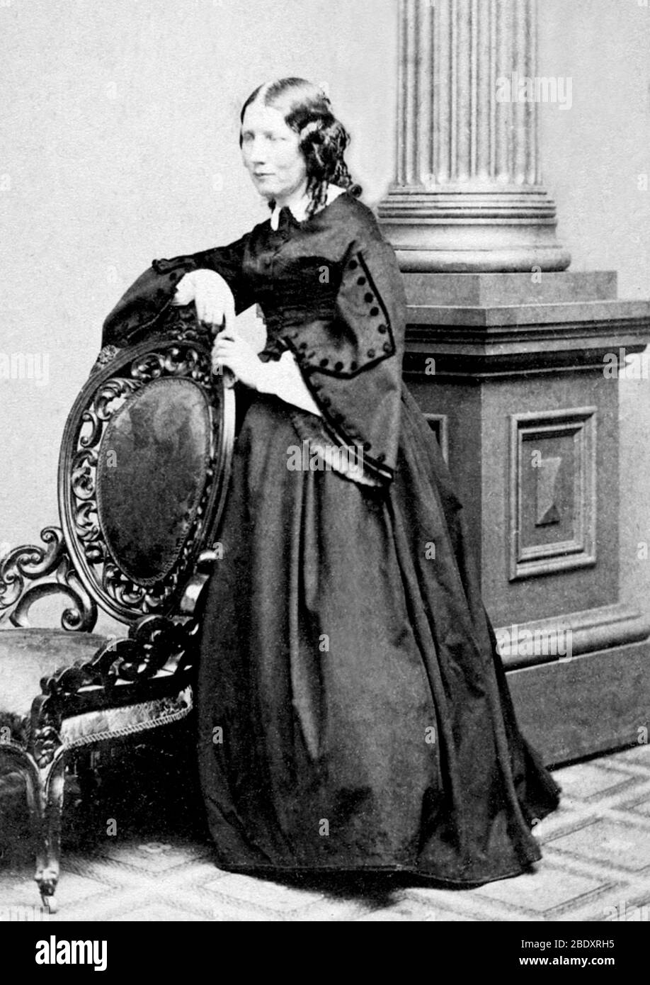 Harriet Beecher Stowe, US-amerikanischer Autor Stockfoto