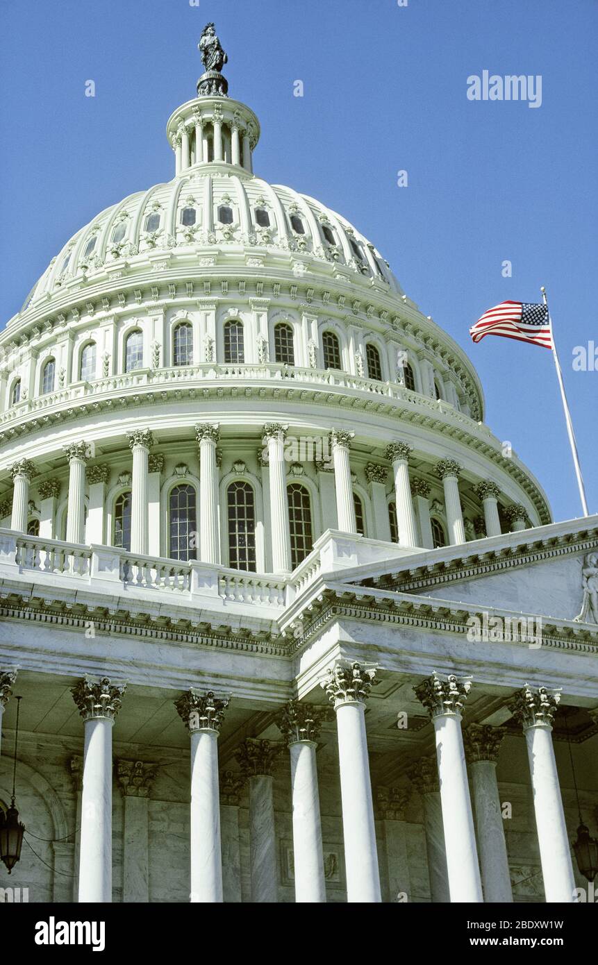 U.S. Capitol Dome Stockfoto