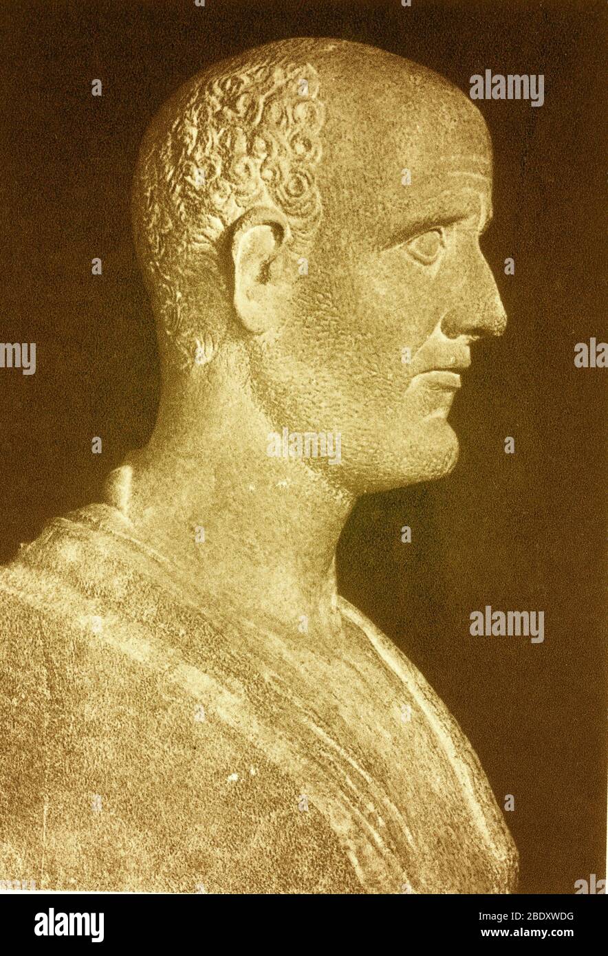 Asklepiades von Bithynien, antike griechische Arzt Stockfoto