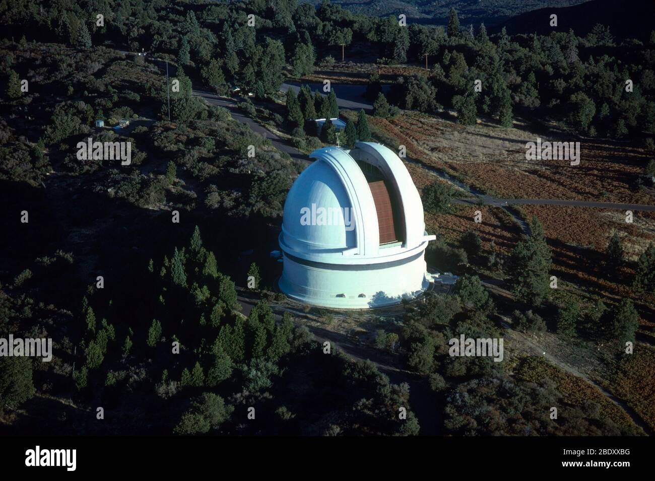Hale-Teleskop, Palomar-Observatorium Stockfoto