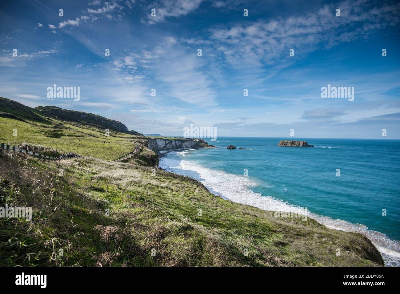 Schöne Landschaft in Nordirland, Großbritannien. Stockfoto