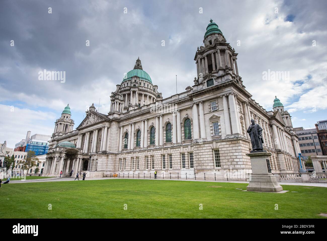 Belfast City Hall, Nordirland, Großbritannien Stockfoto