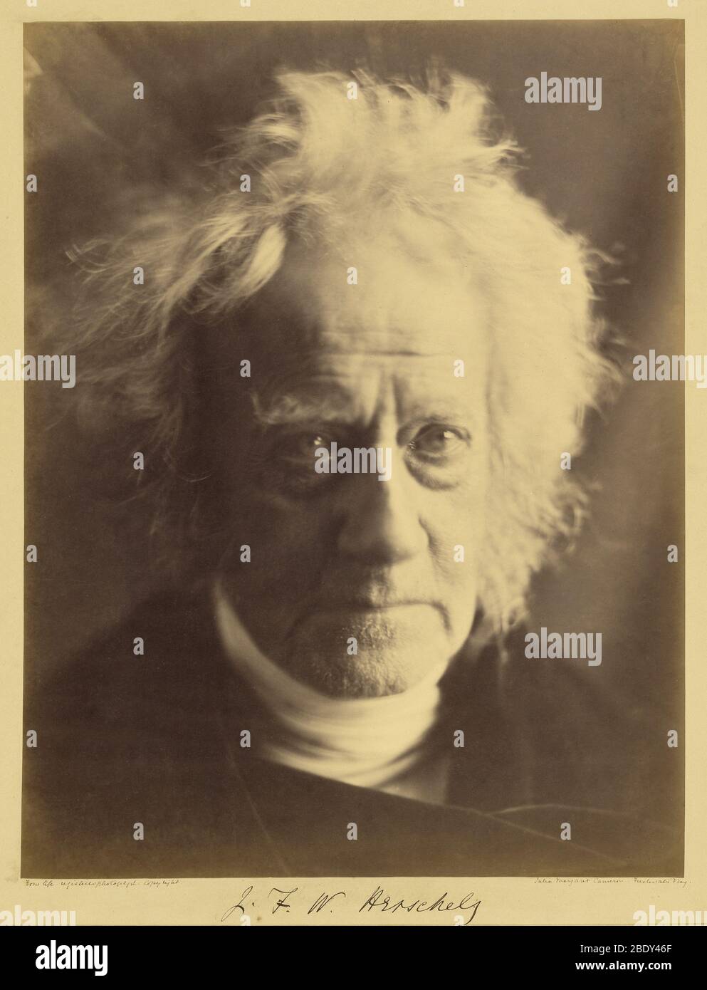 John Frederick William Herschel, 1867 Stockfoto