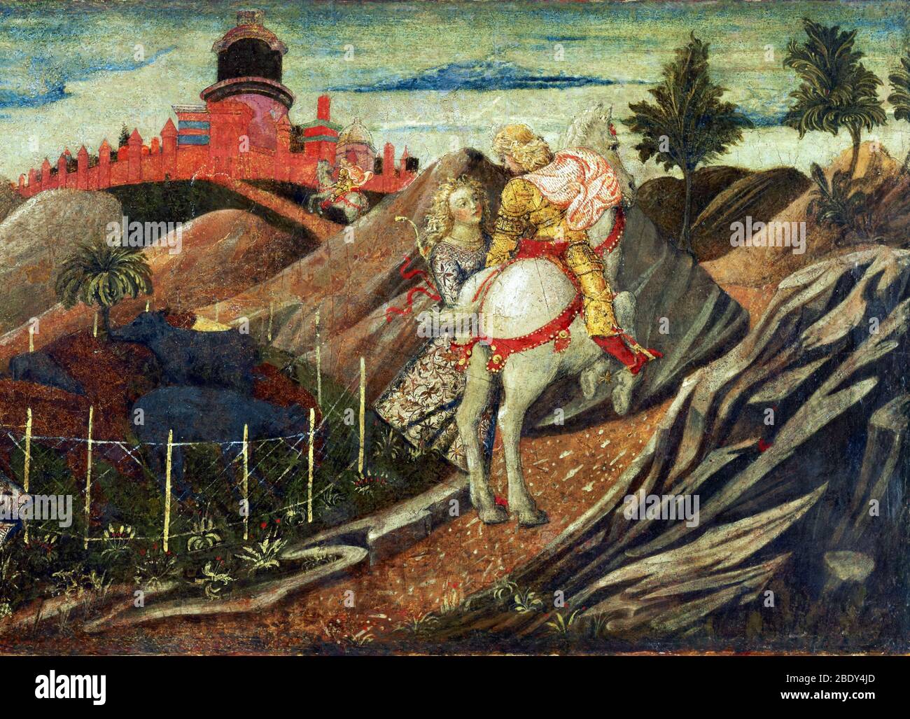 Trojan Prince Paris, 1460 Stockfoto