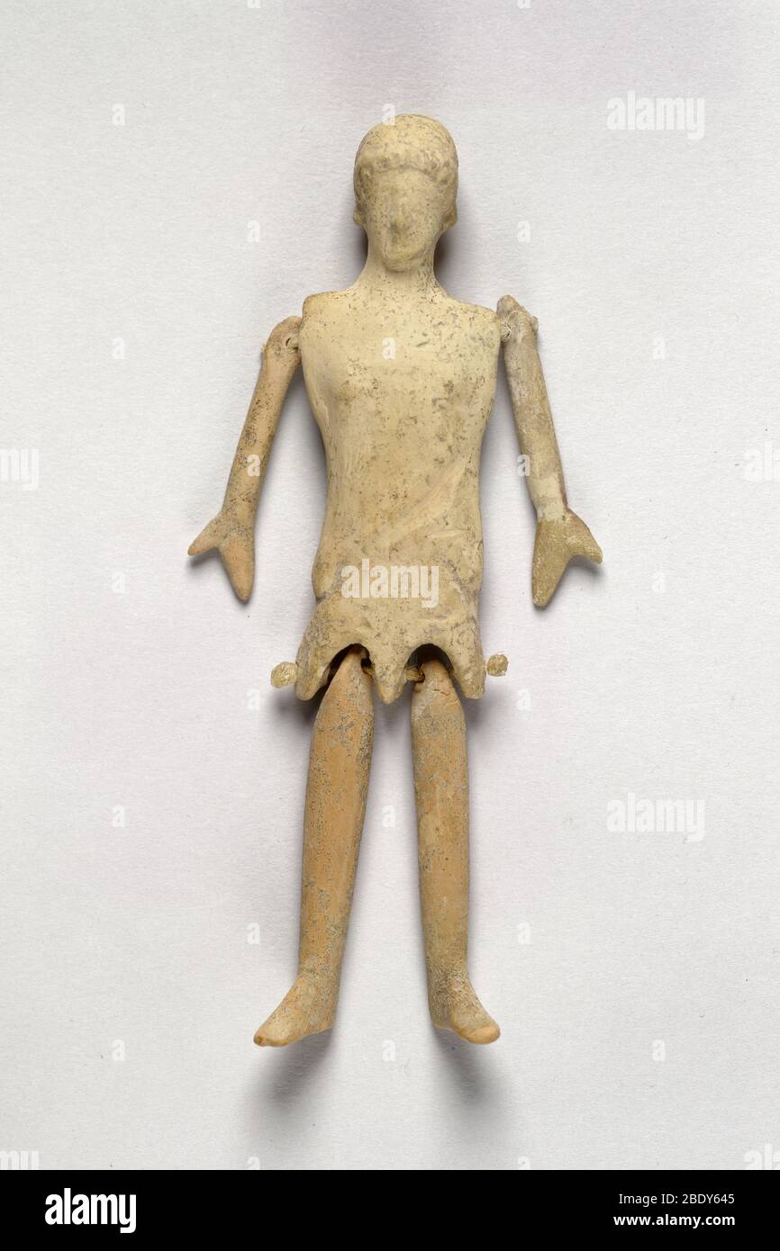 Puppe, 5. Jahrhundert v. Chr. Stockfoto