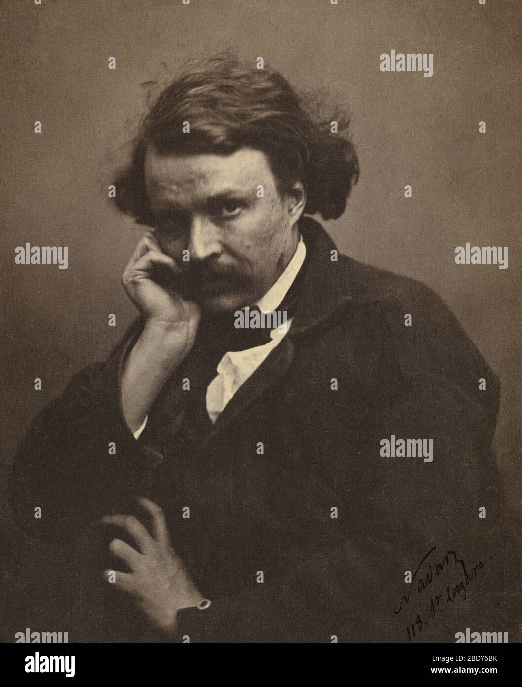Selbstporträt von Nadar, 1855 Stockfoto