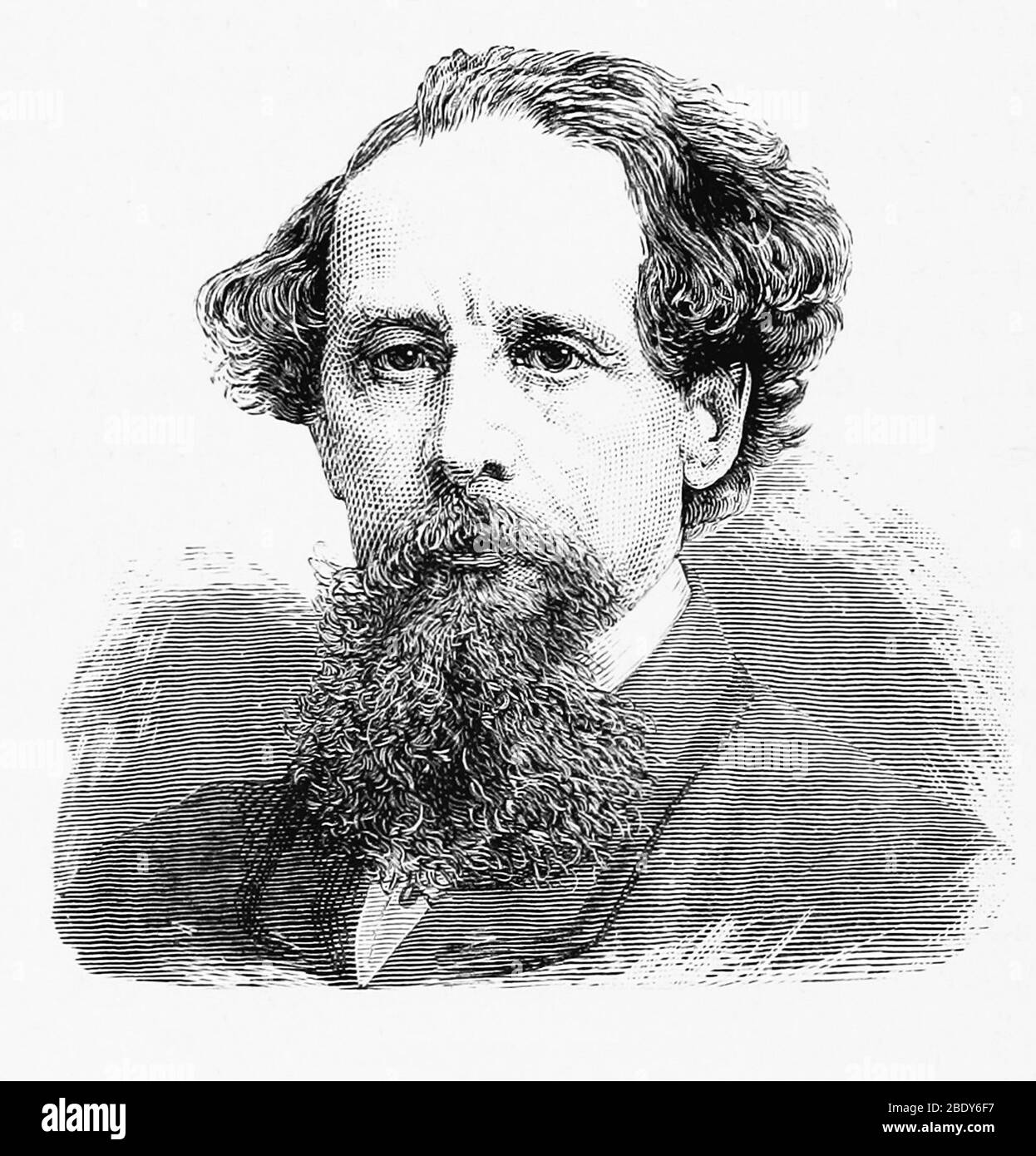 Charles Dickens, englischer Schriftsteller Stockfoto