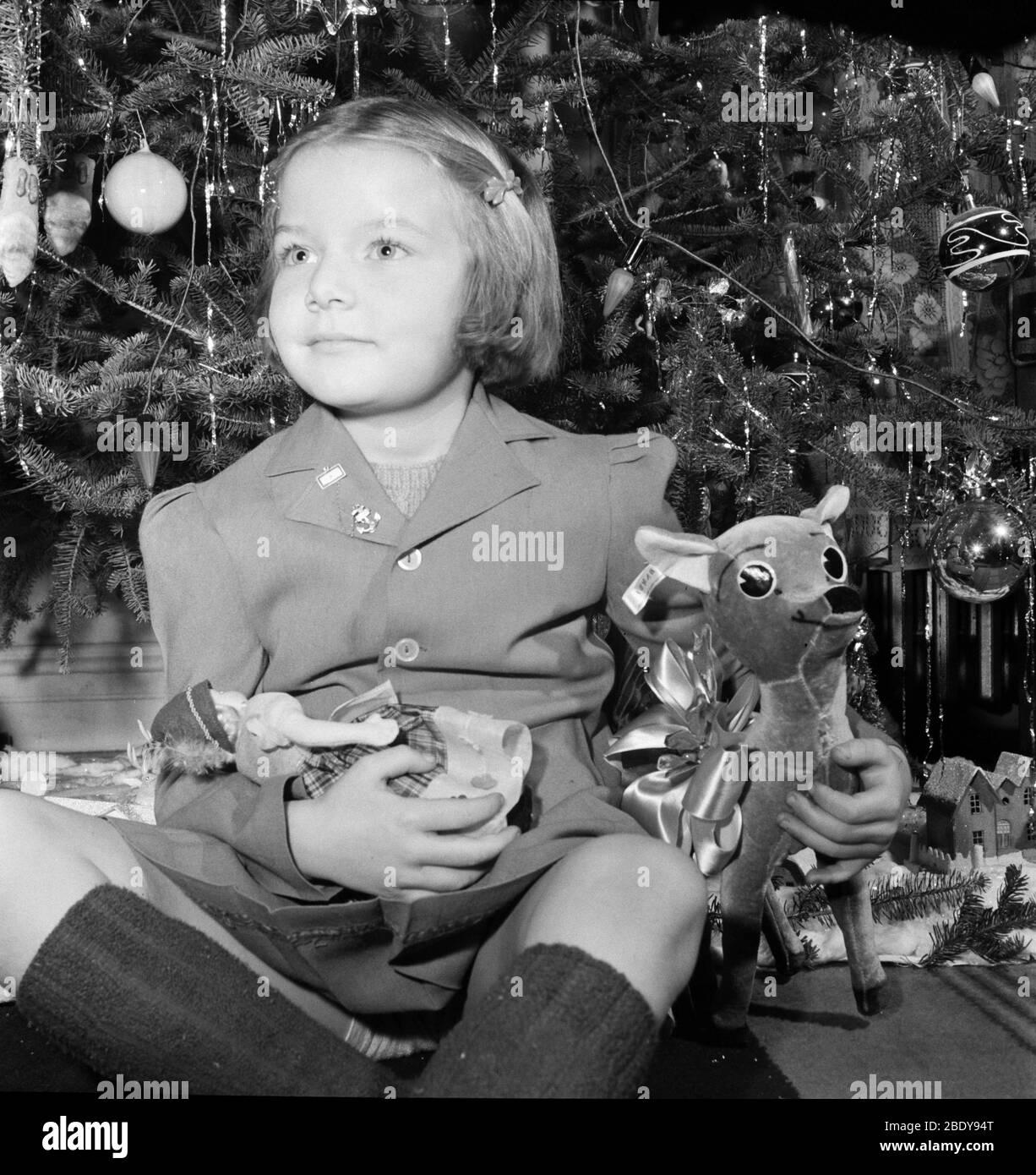 Die Freude an Weihnachten, 1942 Stockfoto