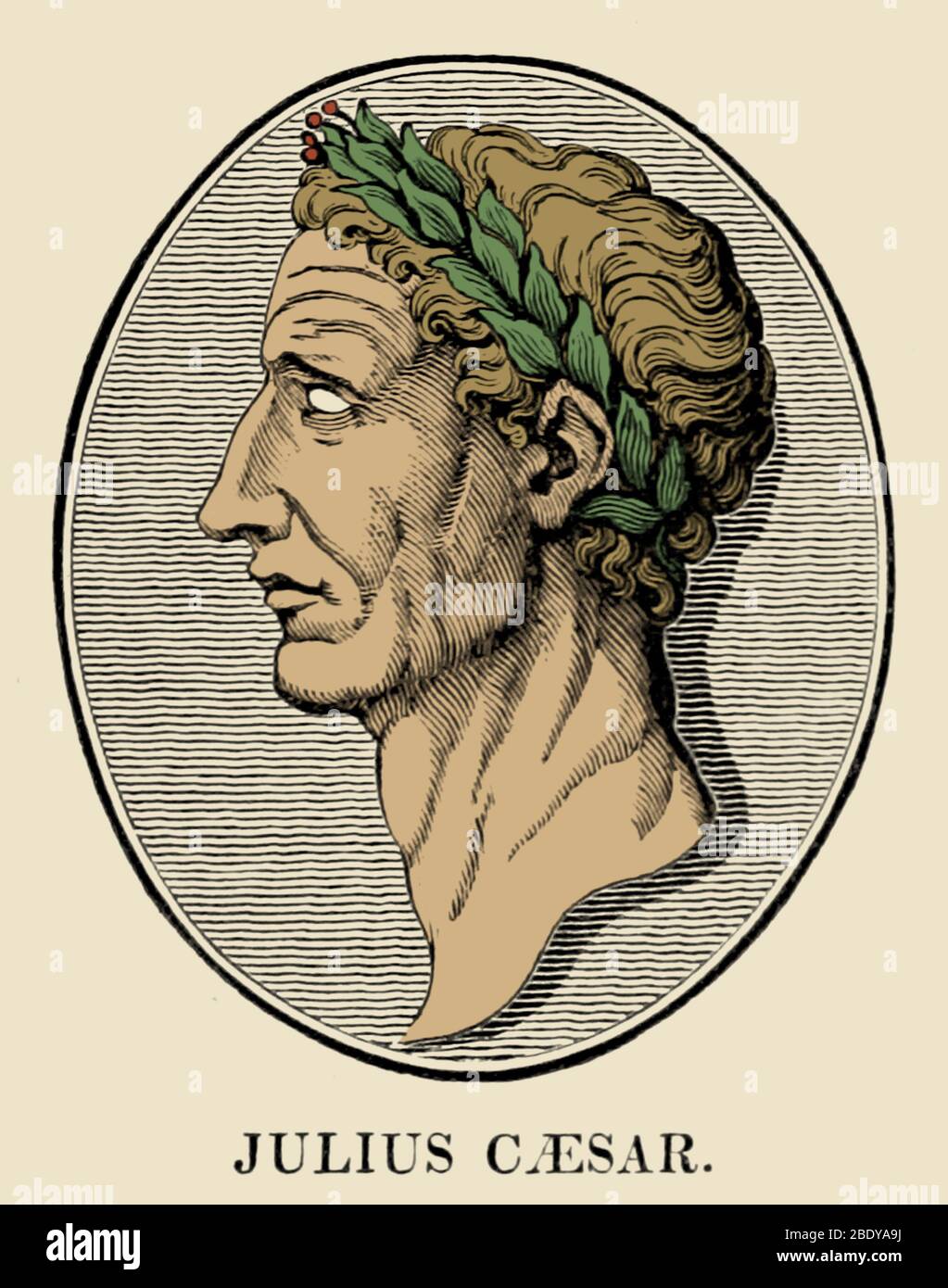 Julius Caesar, römischer General und Staatsmann Stockfoto