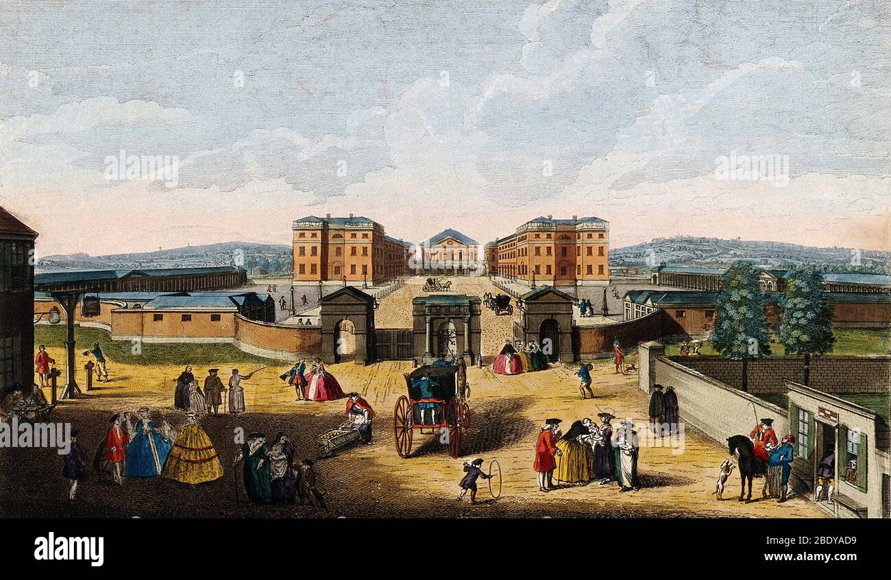 Findling Hospital, Holborn, London, 1753 Stockfoto