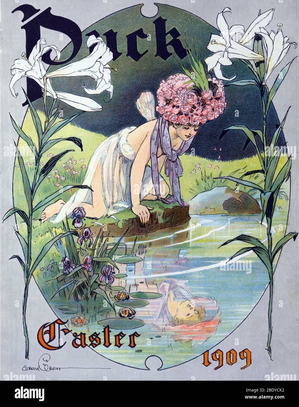 Ostern Puck, 1909 Stockfoto