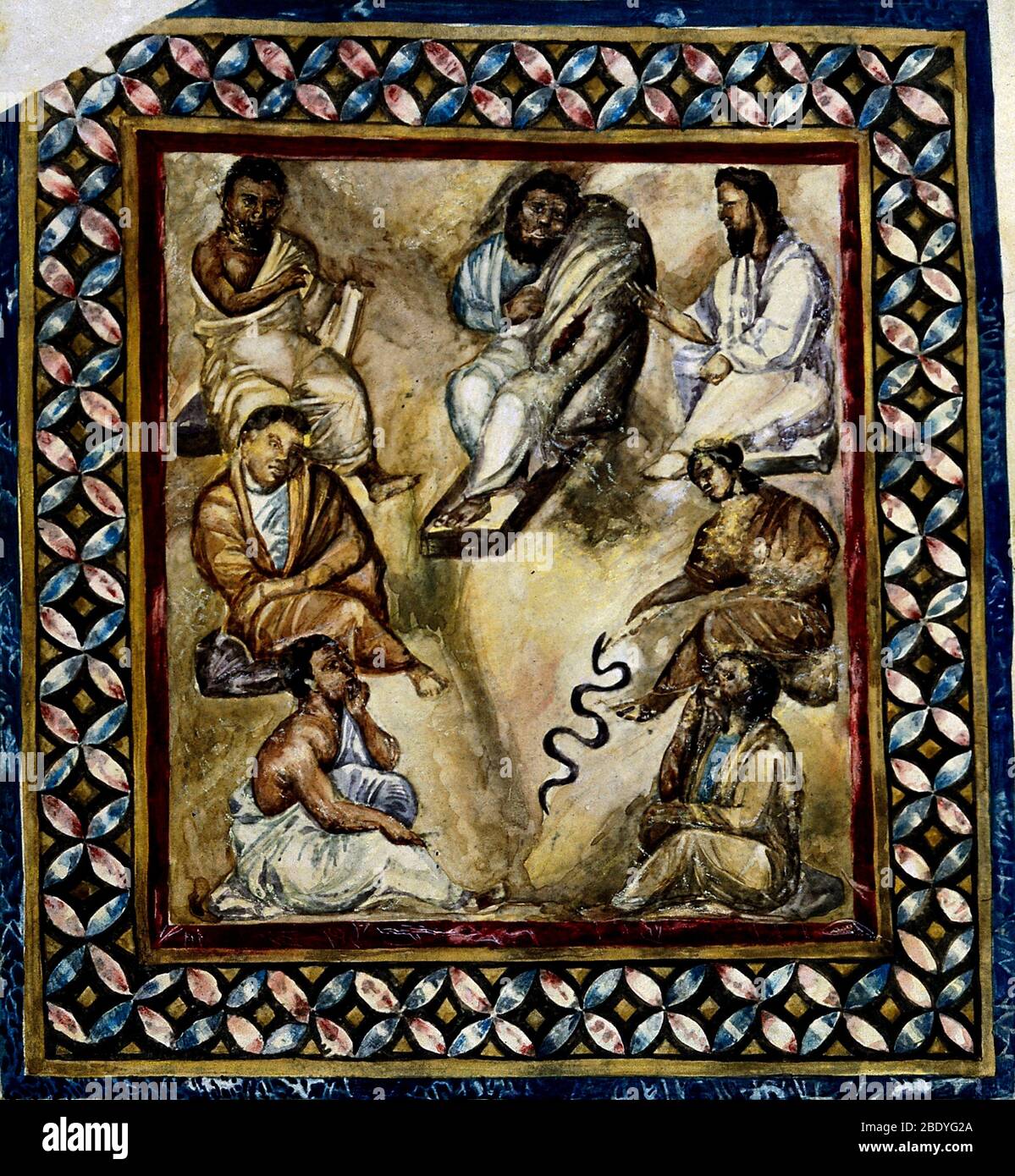 Altgriechische Ärzte Stockfoto