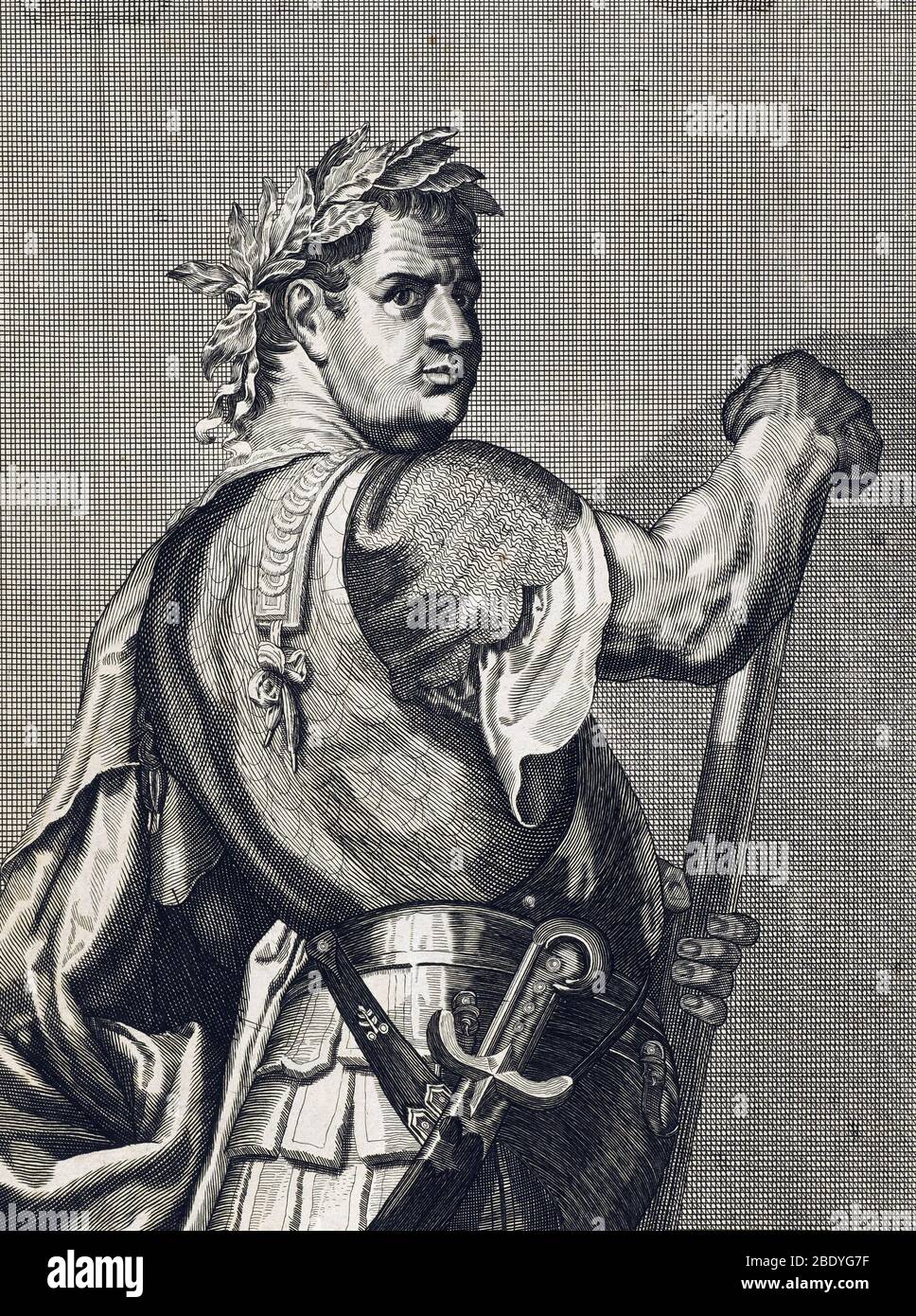 Titus, 10. Kaiser von Rom Stockfoto