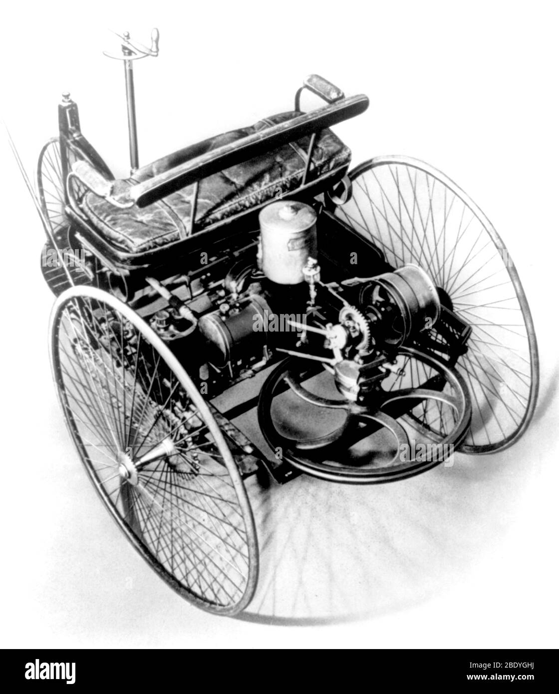 Benz Patent-Motorwagen, 1885 Stockfoto