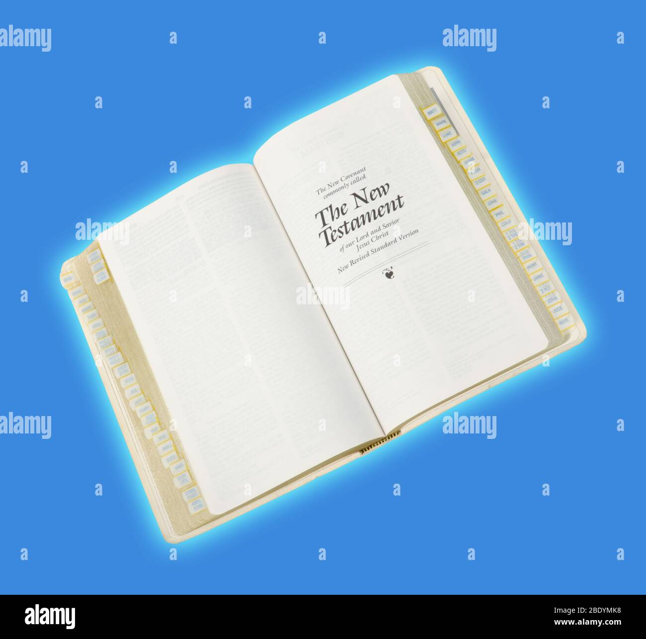 Das neue Testament Stockfoto