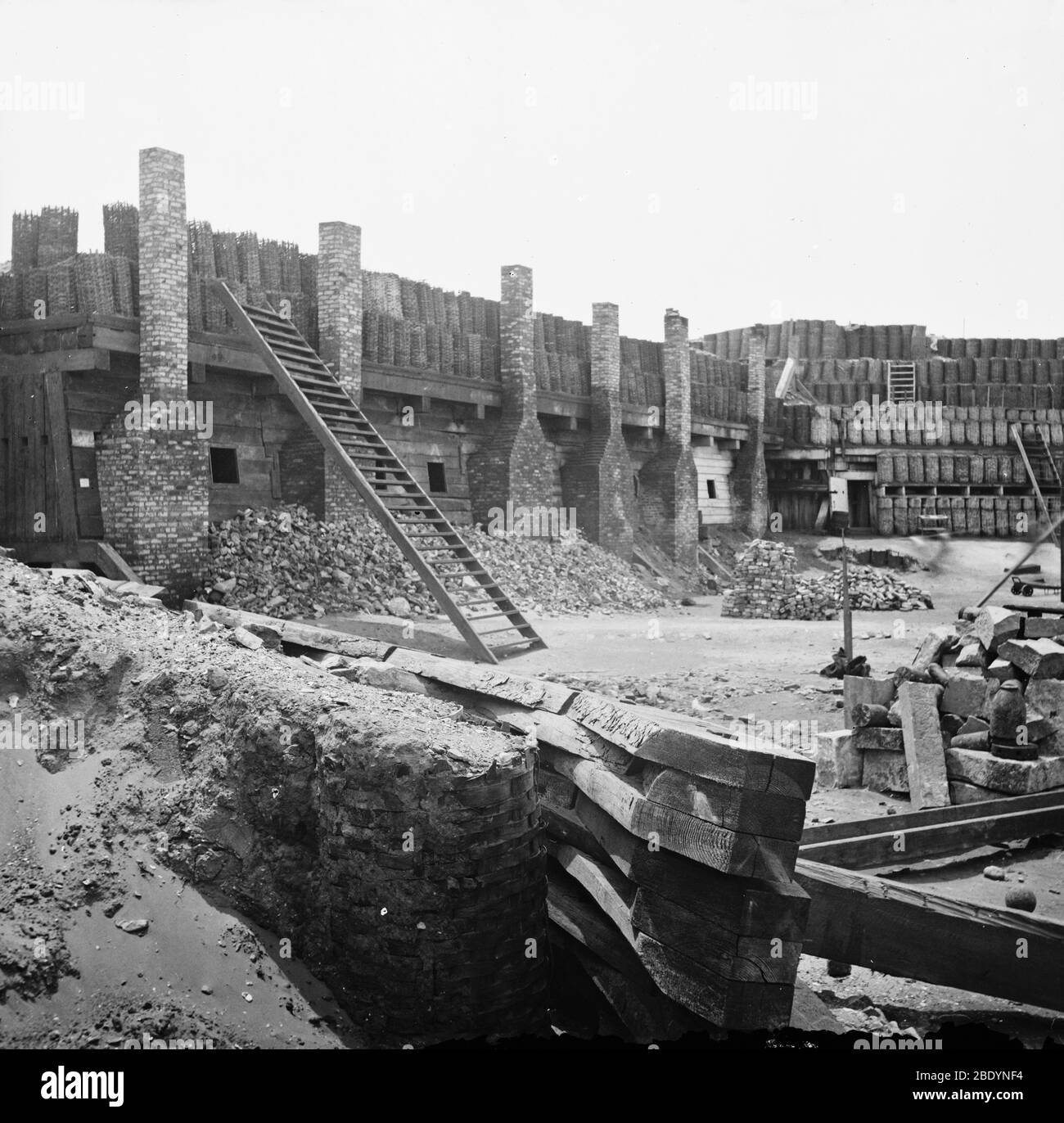 Fort Sumter, South Carolina, 1865 Stockfoto
