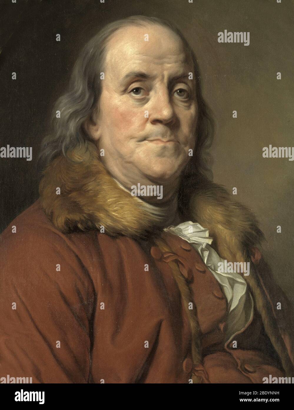 Benjamin Franklin, Amerikanischer Staatsmann Stockfoto