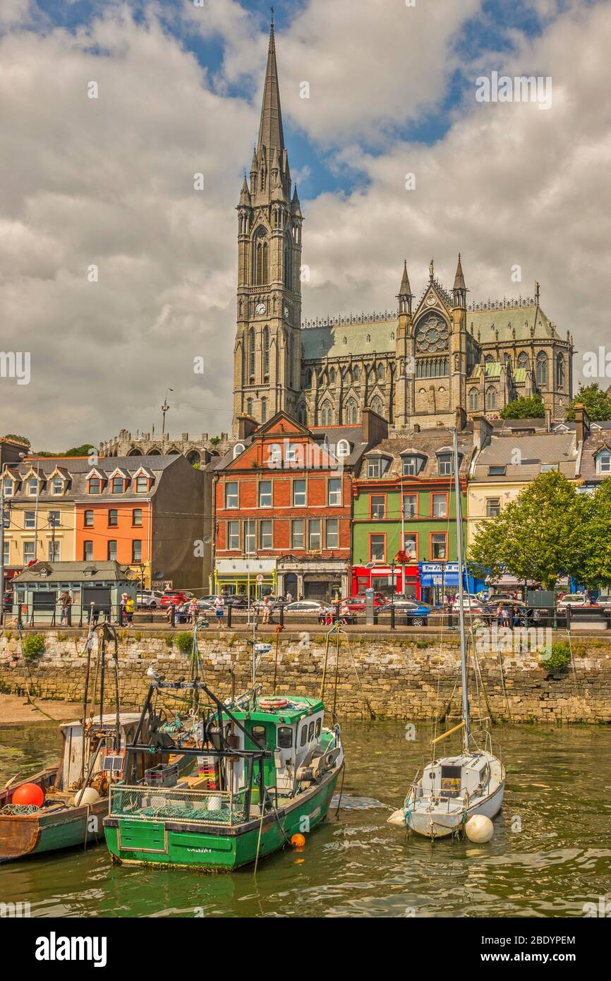 Stadt Cobh, Grafschaft Cork, Republik Irland Stockfoto