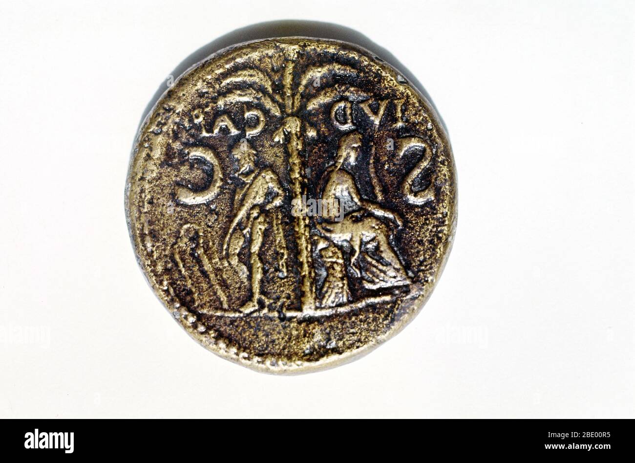 Historische Münze Stockfoto