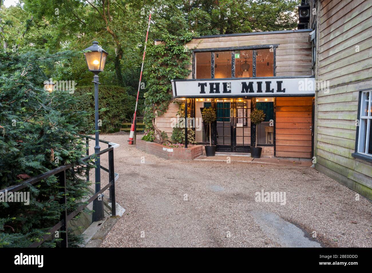 The Mill at Sonning Theatre Entrance Stockfoto