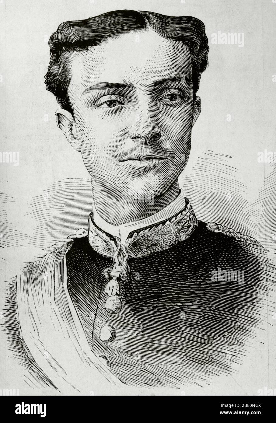 Alfonso XII Stockfoto