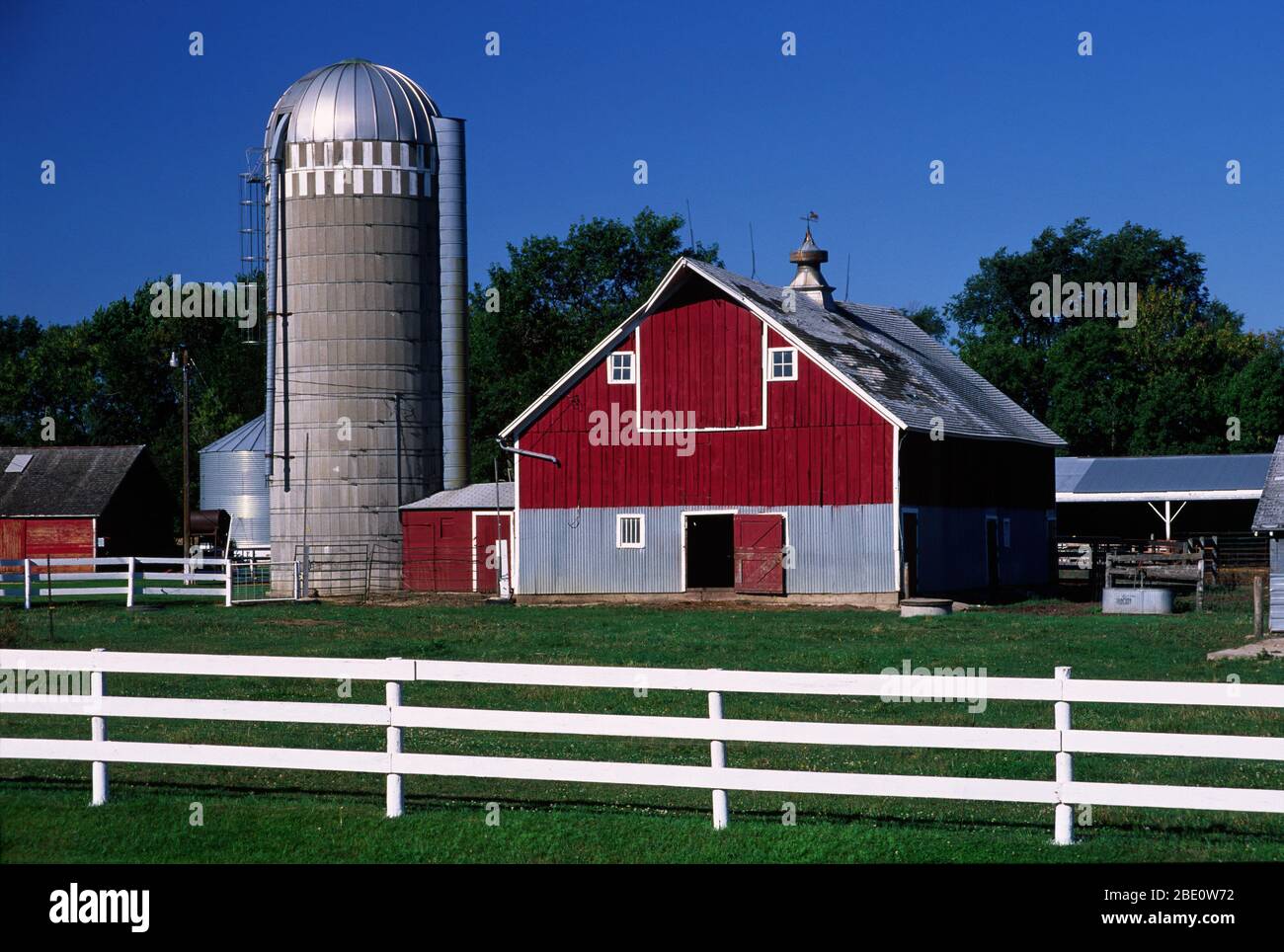 Barn, Pipestone County, Minnesota Stockfoto