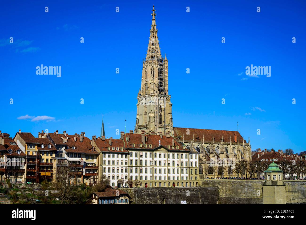Berner Münster, Bern, Kanton Bern, Schweiz Stockfoto