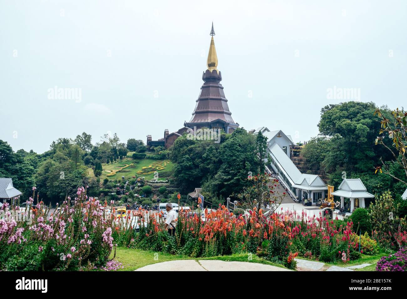 Naphapholphumisiri che-di, Doi Inthanon Nationalpark, chiengmai, Thailand Stockfoto