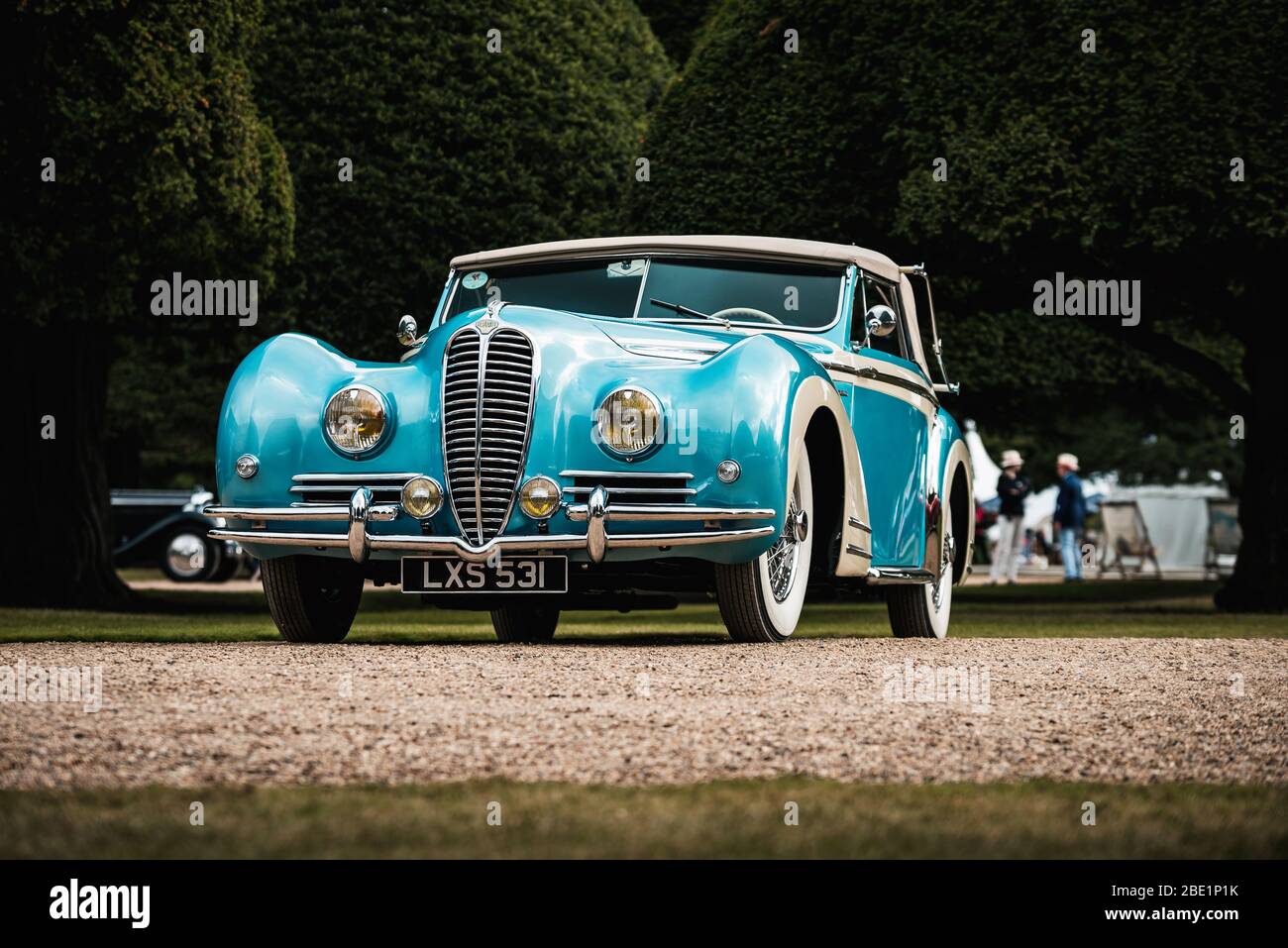 1948 Delahaye 175S Grand Luxe Chapron beim 2019 Concours of Elegance im Hampton Court Palace Stockfoto