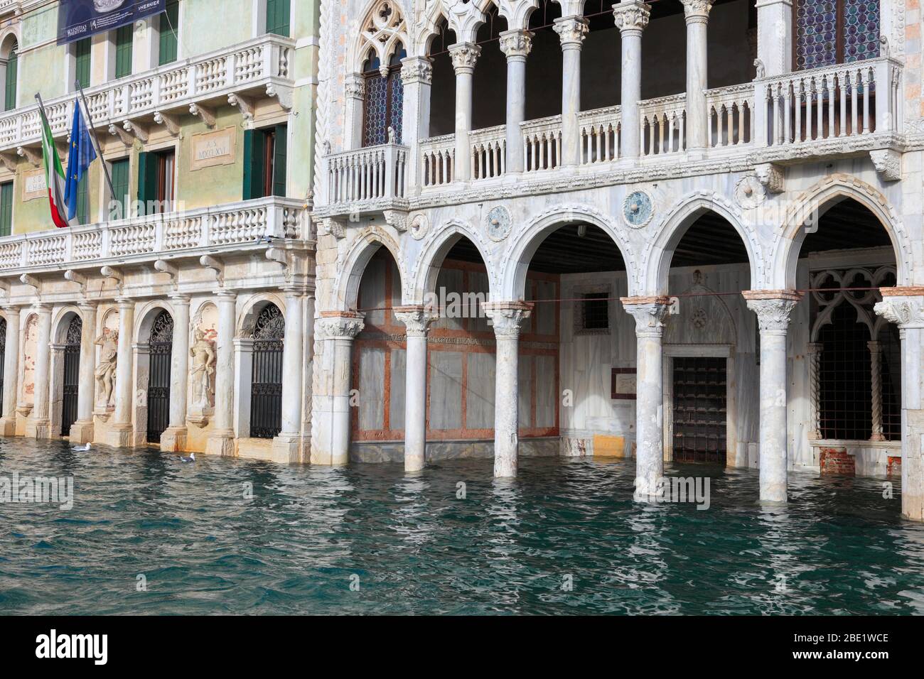 I/Venedig: Ca´d´Oro und Palazzo Giusti am Canal Grande Stockfoto