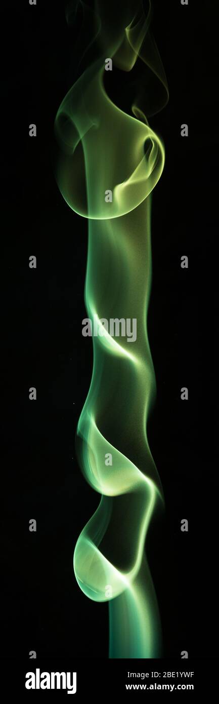 Rauchspuren II Stockfoto