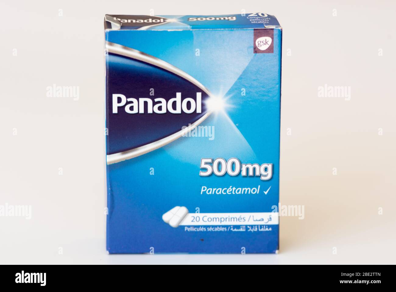 Paracetamol Schmerzmittel Stockfoto