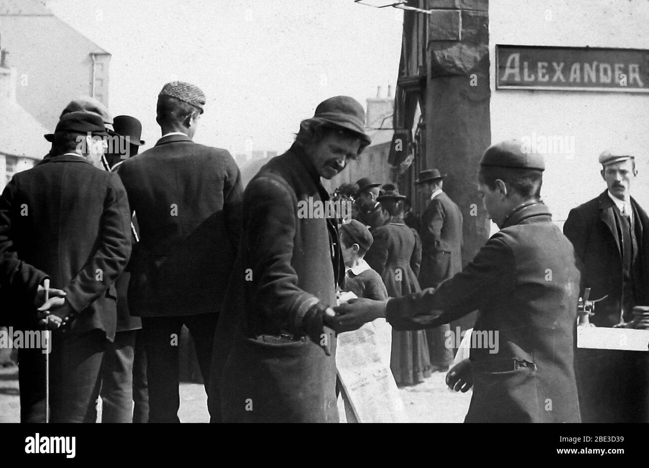 Mai Fair, Ballyclare, Irland im Jahr 1883 Stockfoto