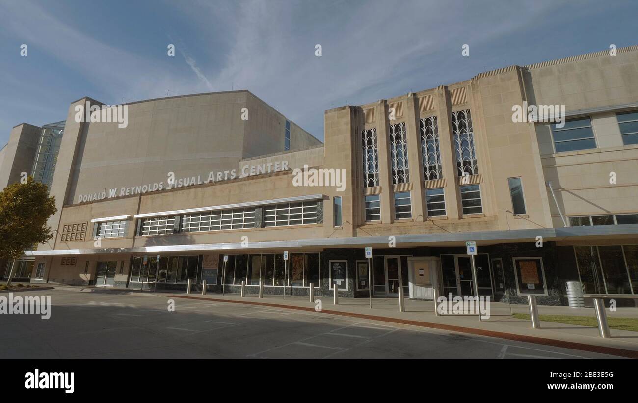 Donald W Reynolds Visual Arts Center in Oklahoma City Stockfoto